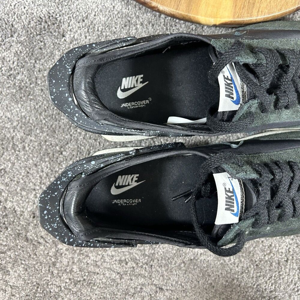 Nike x UNDERCOVER Daybreak Jun Takahashi CJ3295-001 Men’s Sz 13 Black Shoes Used - Picture 10 of 12